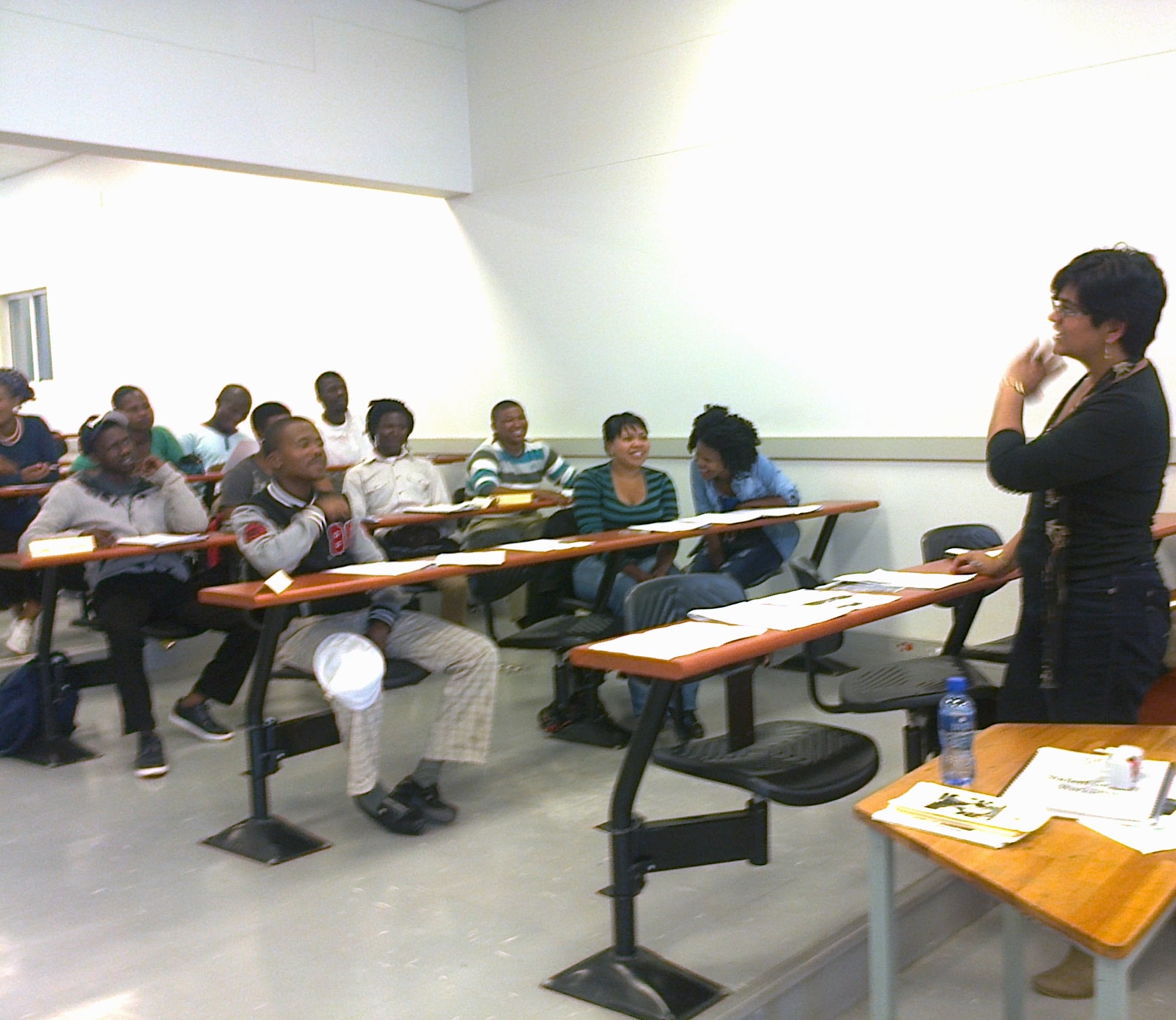 Eliza James facilitating consciousness coaching workshops