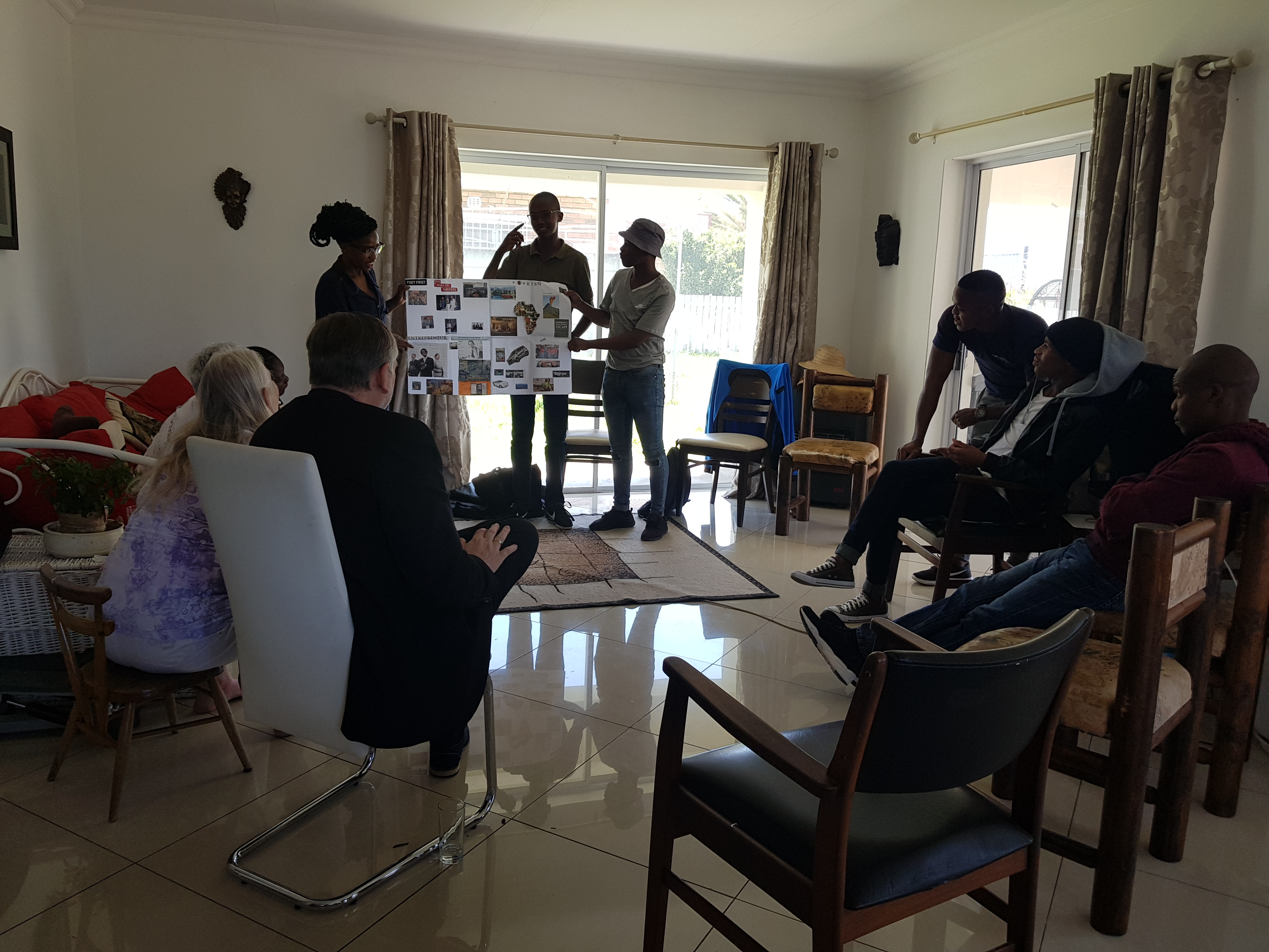 Eliza James facilitating conscious vision and alignment sessions